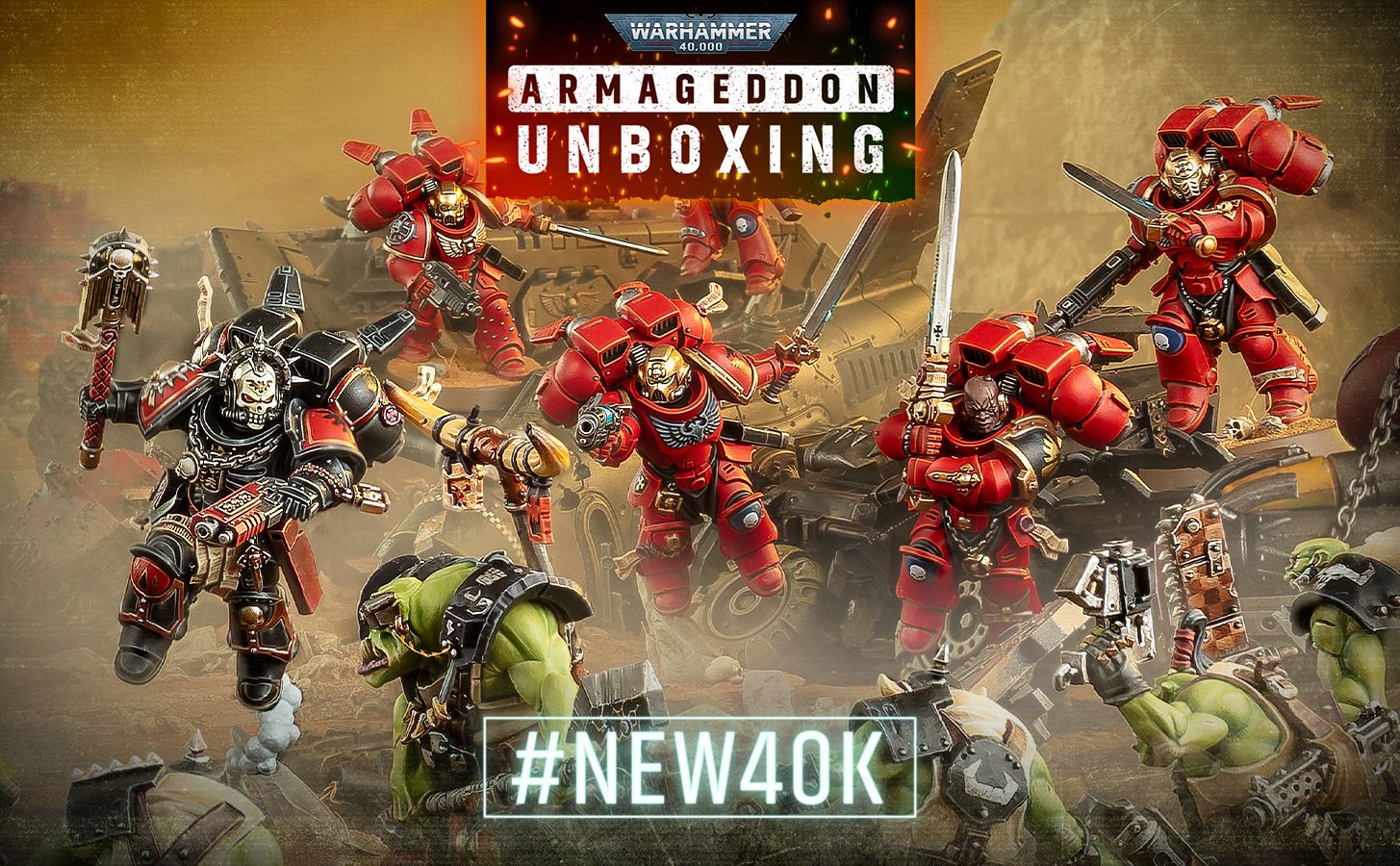 Warhammer 40,000: Armageddon Unboxes Its New Space Marine Strike Force