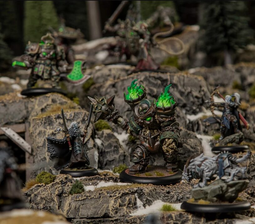 Warmachine miniatures from Steamforged coverage