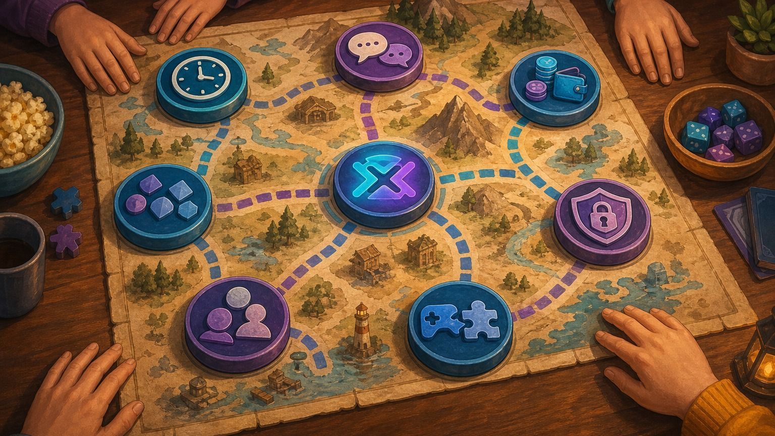 Symbolic map of safer gaming boundaries