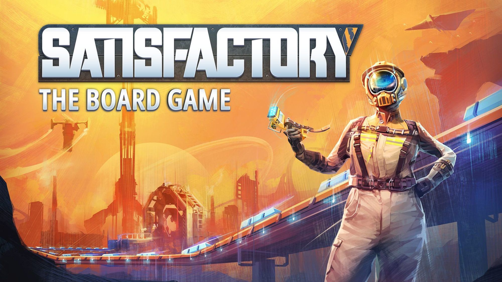 Satisfactory Board Game Opens Gamefound Campaign, Details Factory Systems