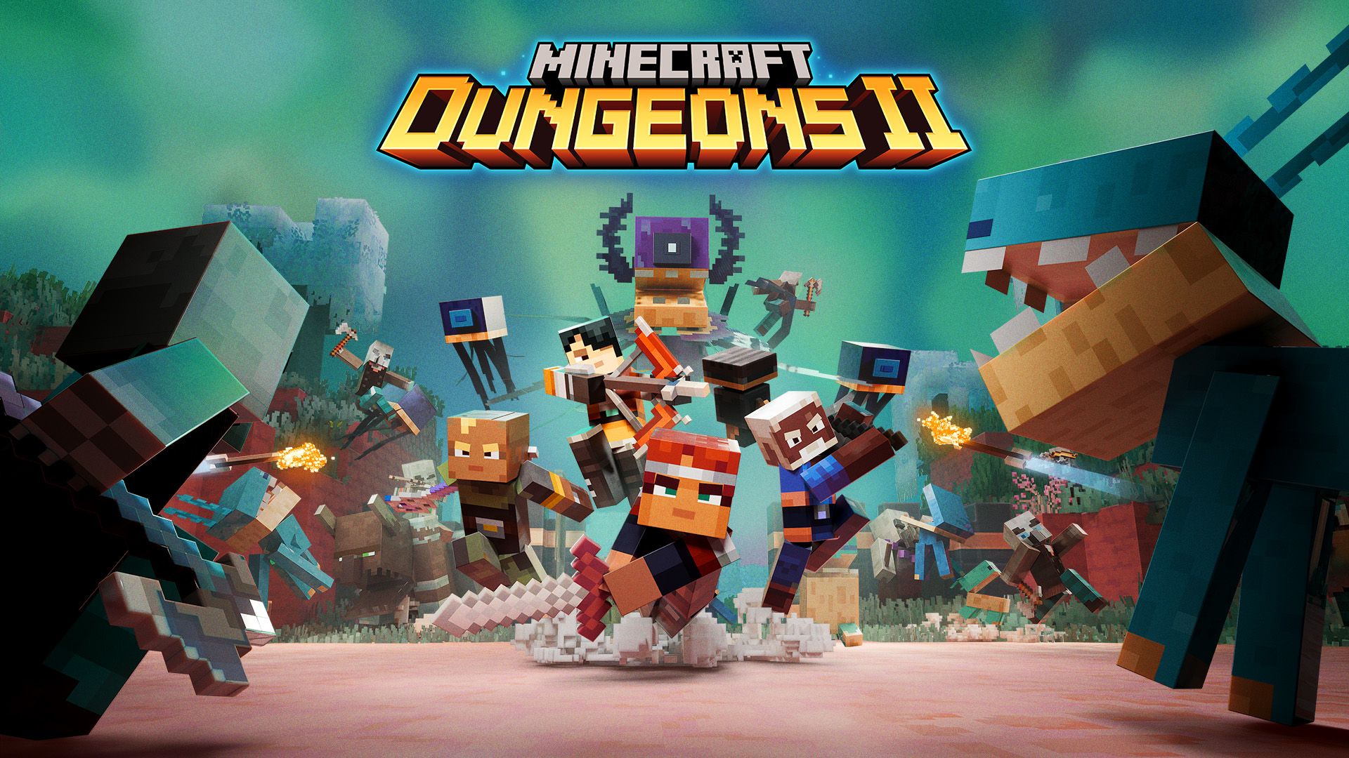 Minecraft Dungeons II trailer opens The Sift before September launch