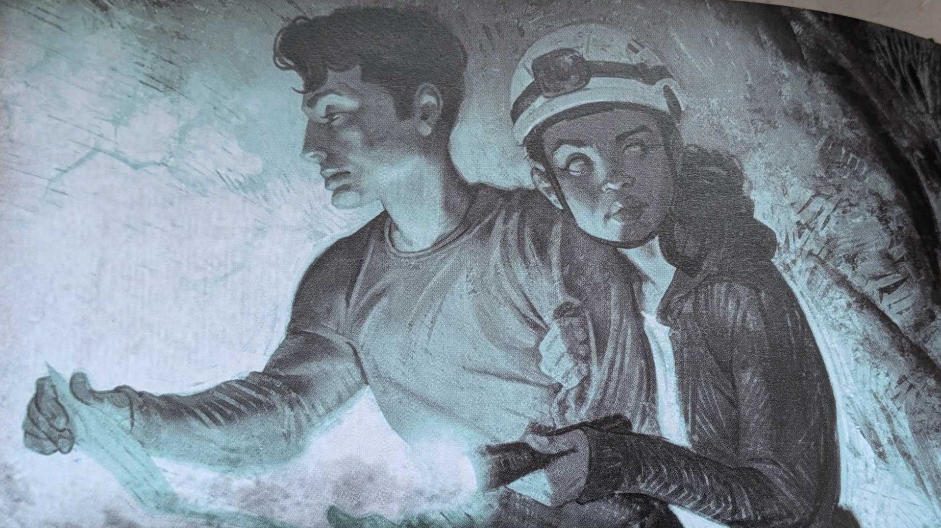 13 Omens cave exploration preview art