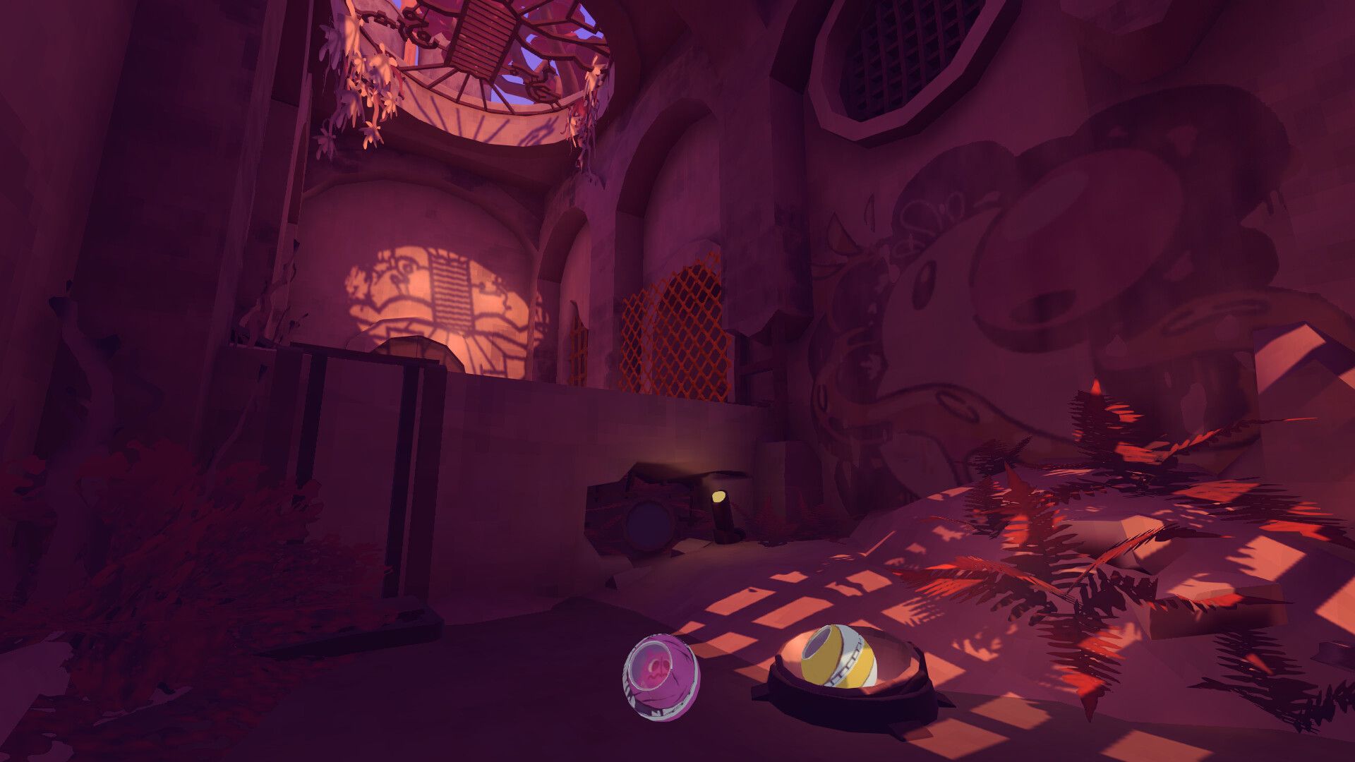 Object Impermanence Steam screenshot of puzzle ruins