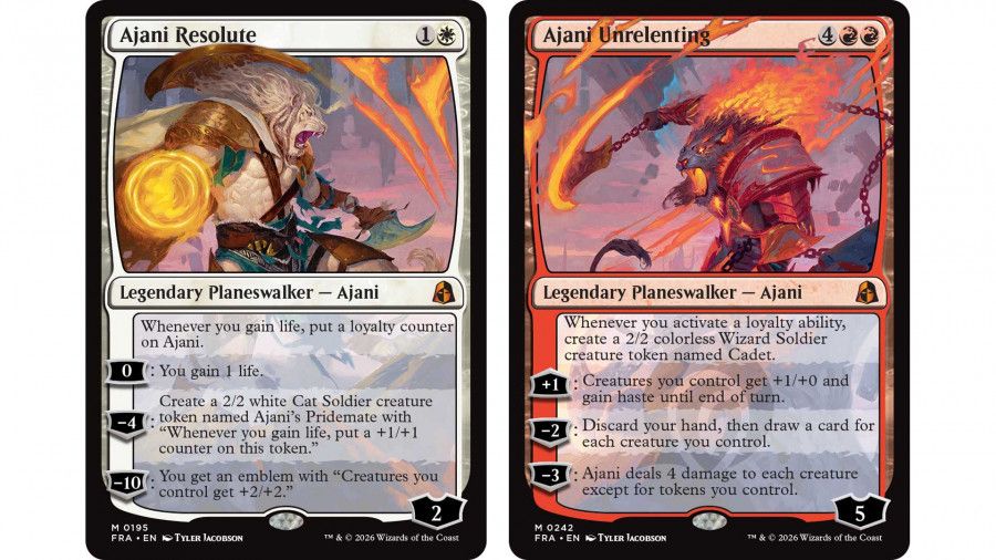 Ajani Reality Fracture planeswalker preview art