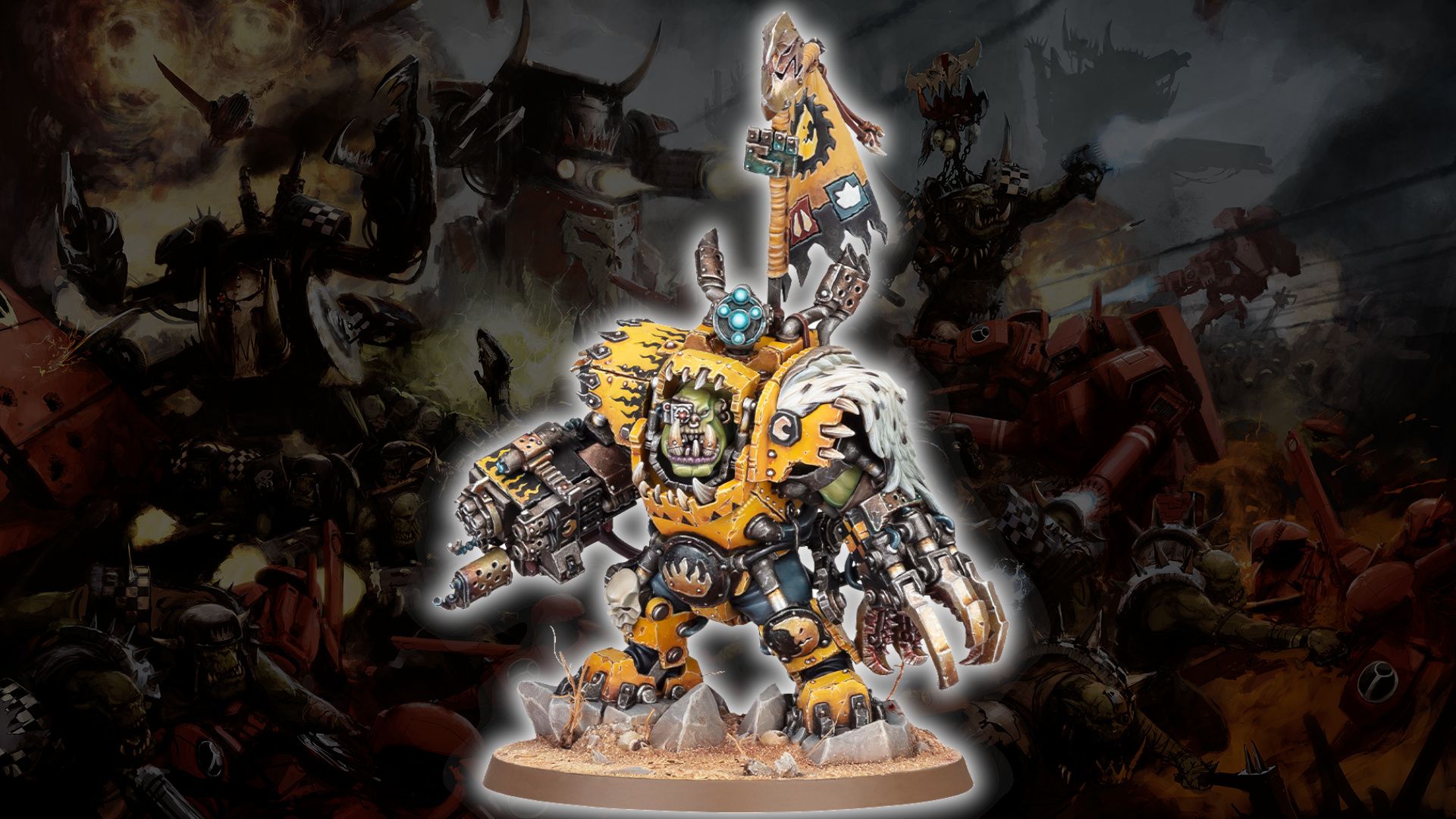 The new Nazdreg Ug Urdgrub miniature in Bad Moons armor