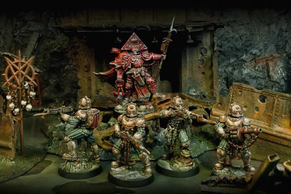 Heretic Naval Raider miniature from The Carcass Front