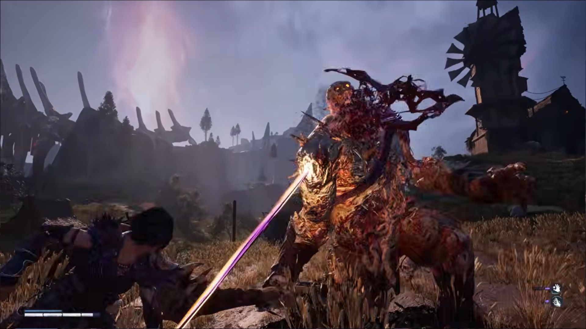 Warlock: Dungeons & Dragons combat still