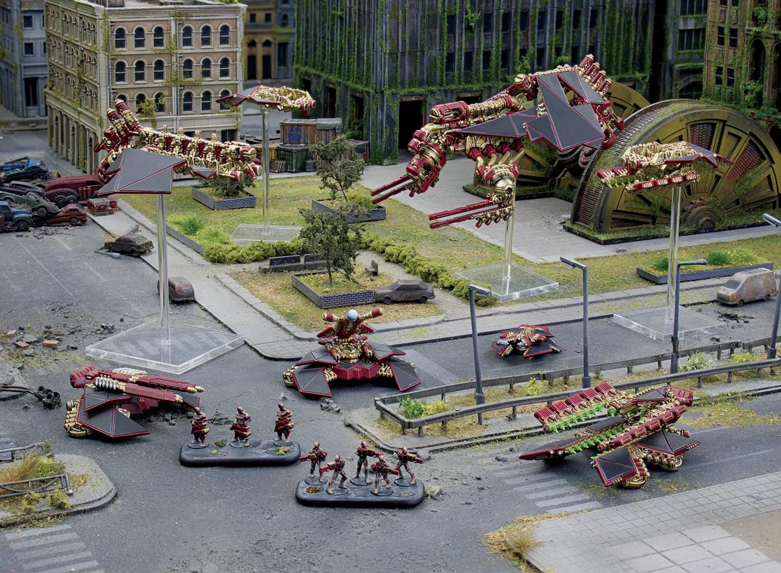 Bioficer force image from Dropzone Commander Third Edition preview