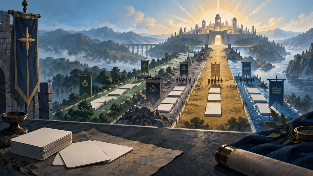 Wallguards of the East Empire ties five-card defenses to two recruitment outcomes