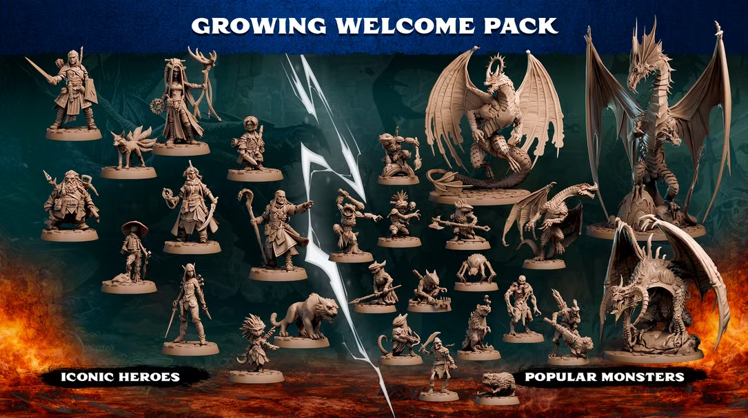 Paizo Launches Official 3D Printable Pathfinder Miniatures Through Paizo Printables
