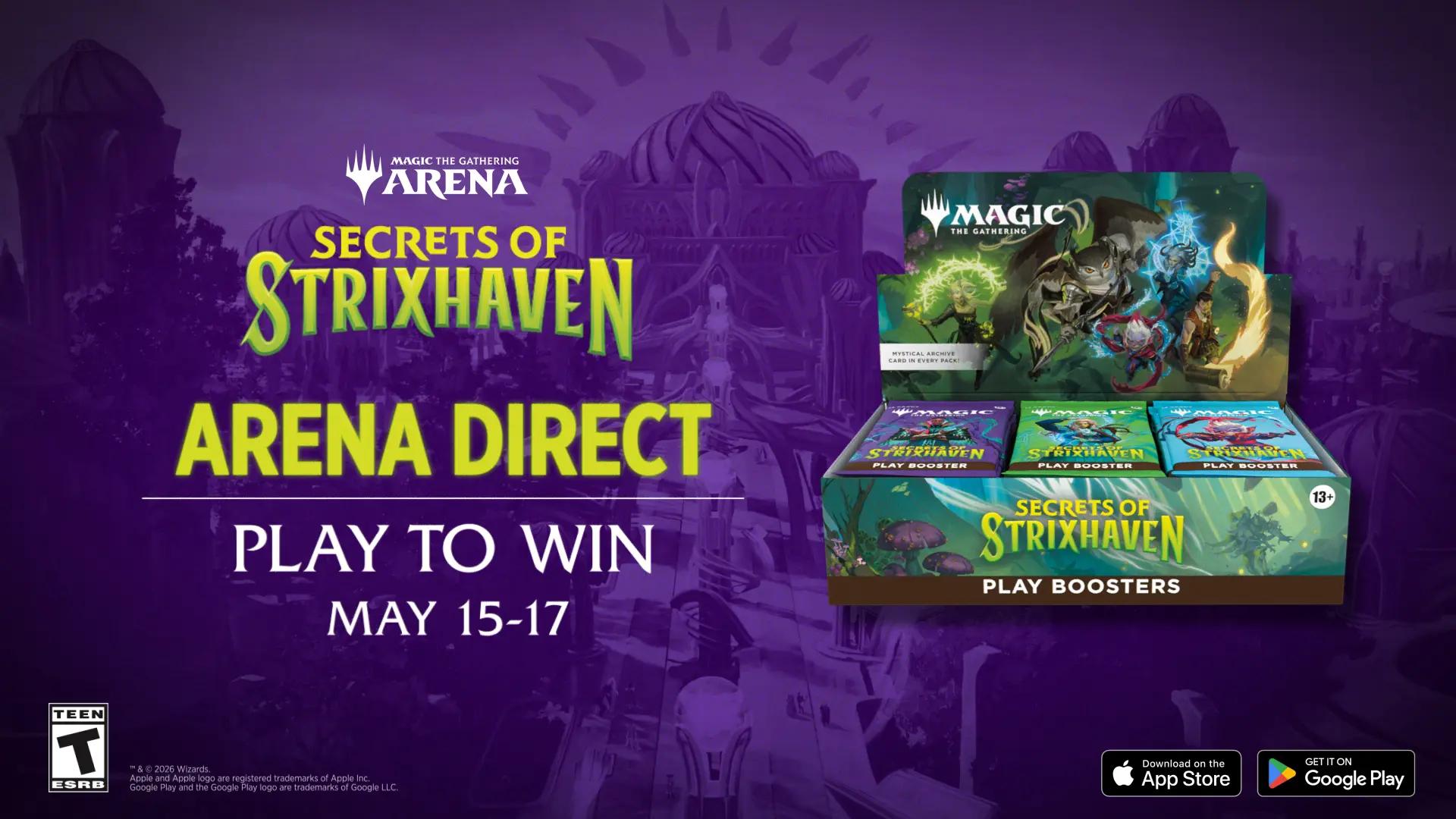Official Magic The Gathering Arena promotional image from Wizards of the Coast