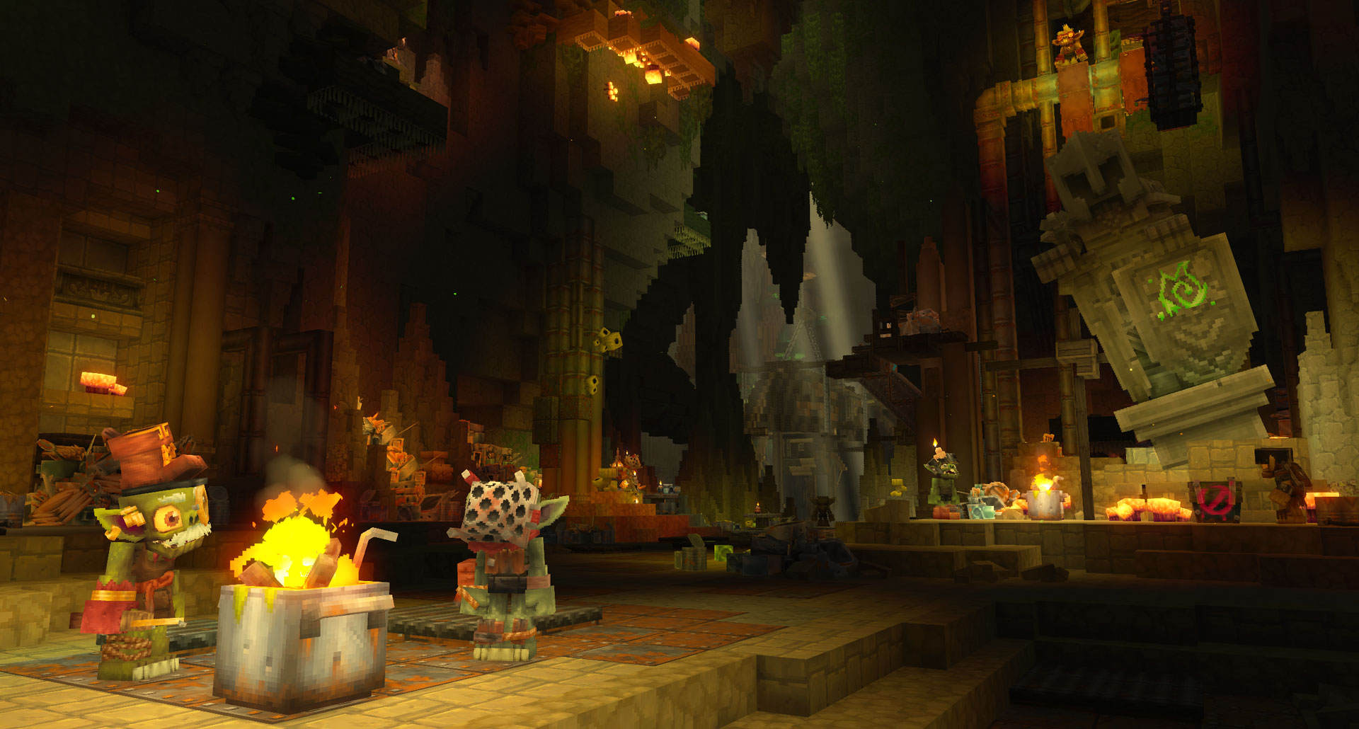 Hytale Chapter 1 goblin and dungeon preview screenshot