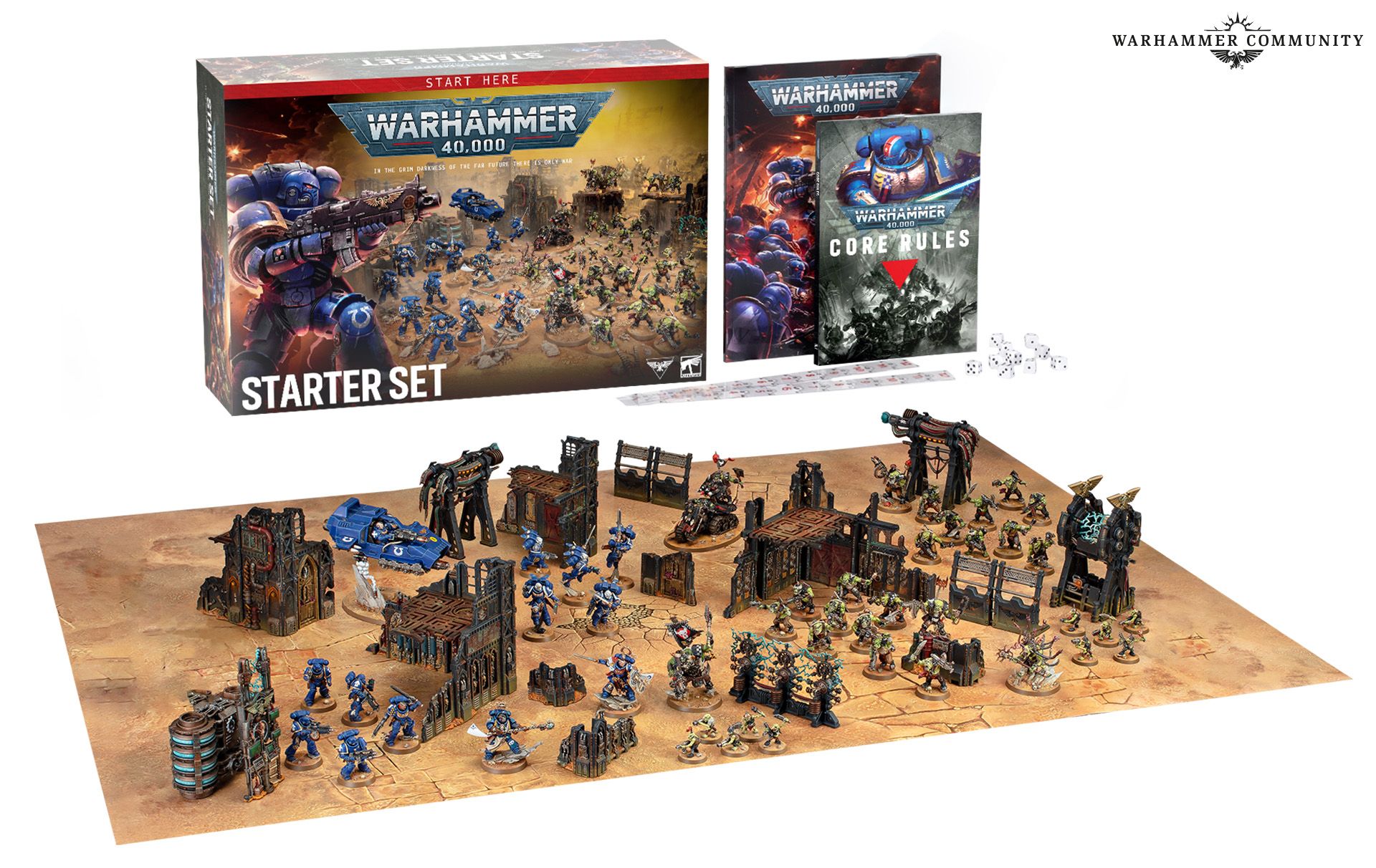 Official Warhammer 40,000 Starter Set product image