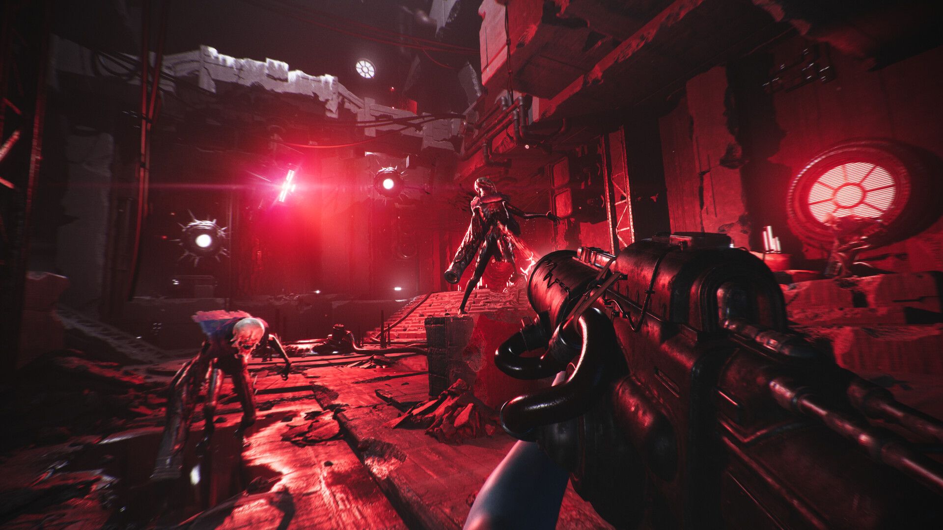 Official Luna Abyss screenshot showing the game in motion.