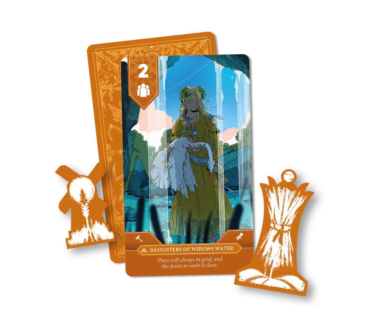 The Old King's Crown official cards and components