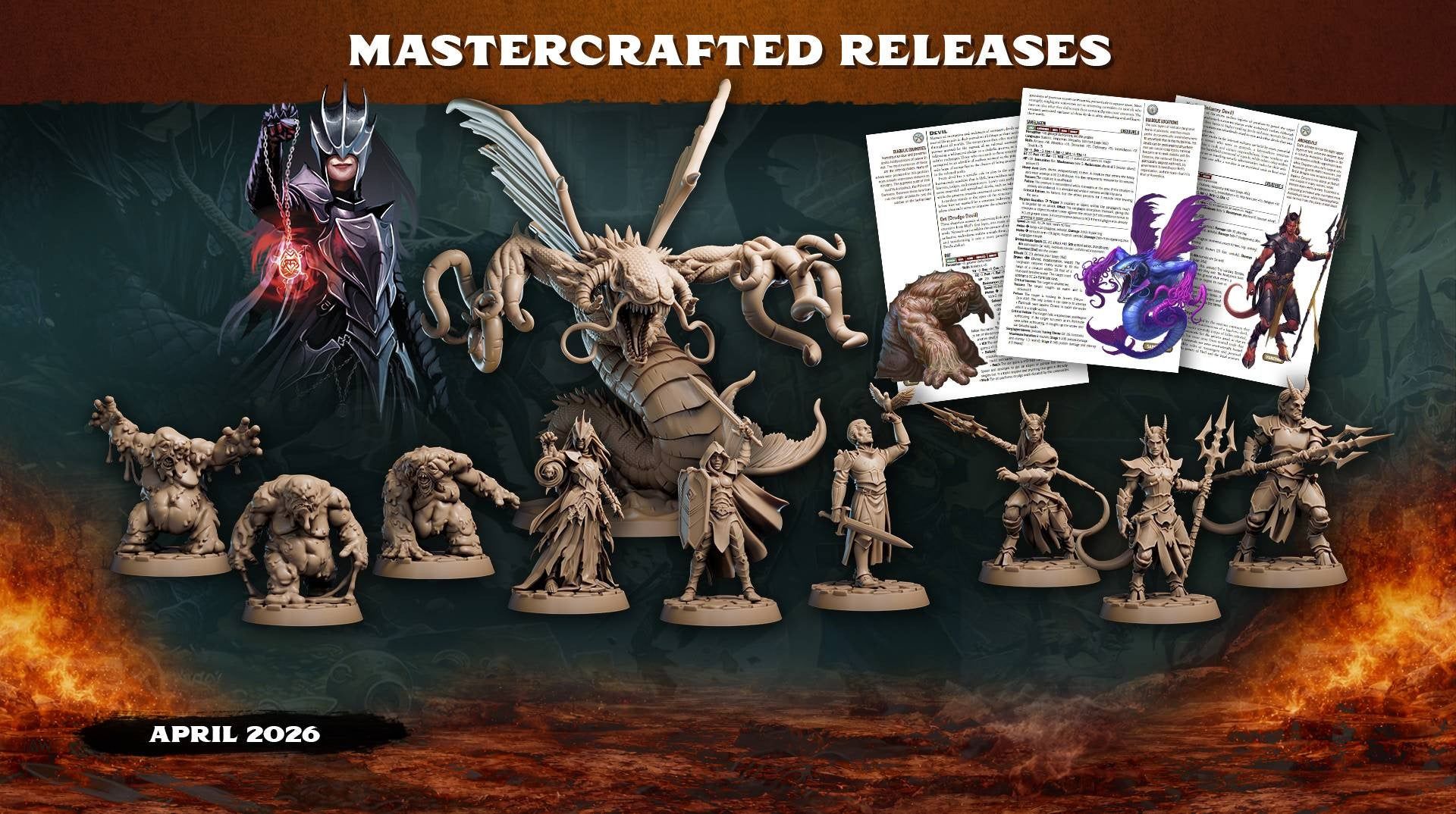 Paizo Launches Official 3D Printable Pathfinder Miniatures