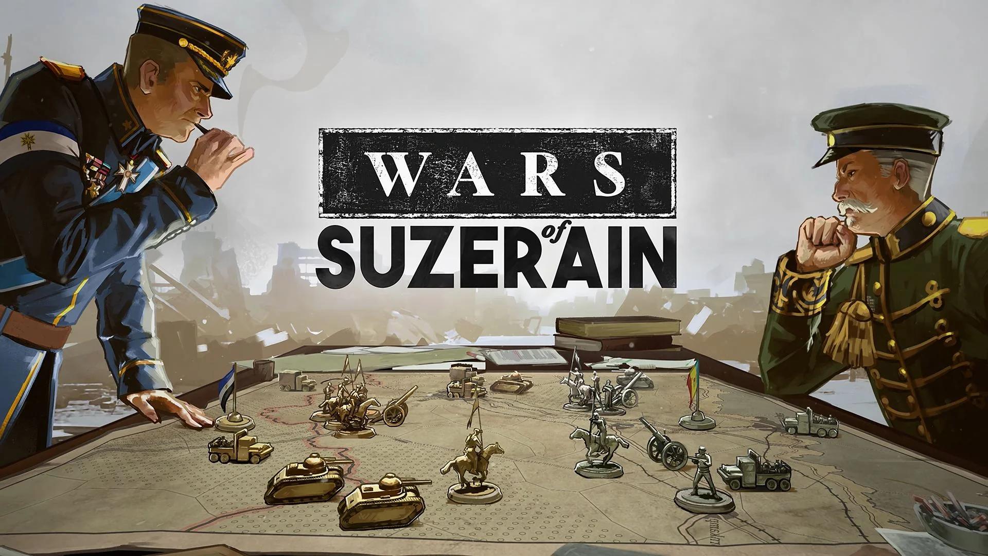Generals gathered around a table in Wars of Suzerain key art