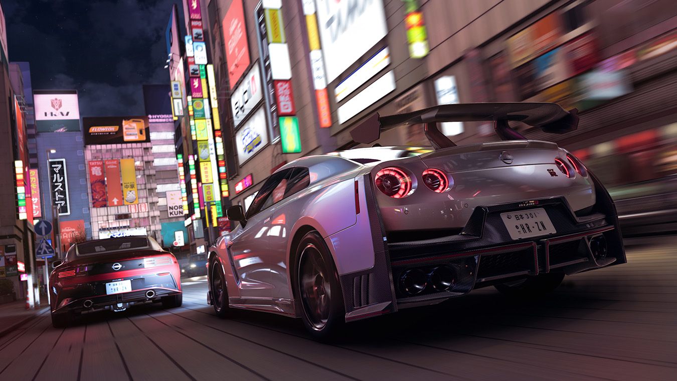 Gameplay screenshot showcasing Tokyo city environment