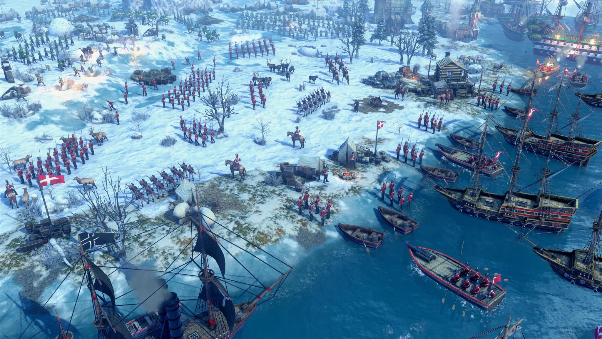 Official Danish faction artwork from Age of Empires III: Definitive Edition Baltic Powers