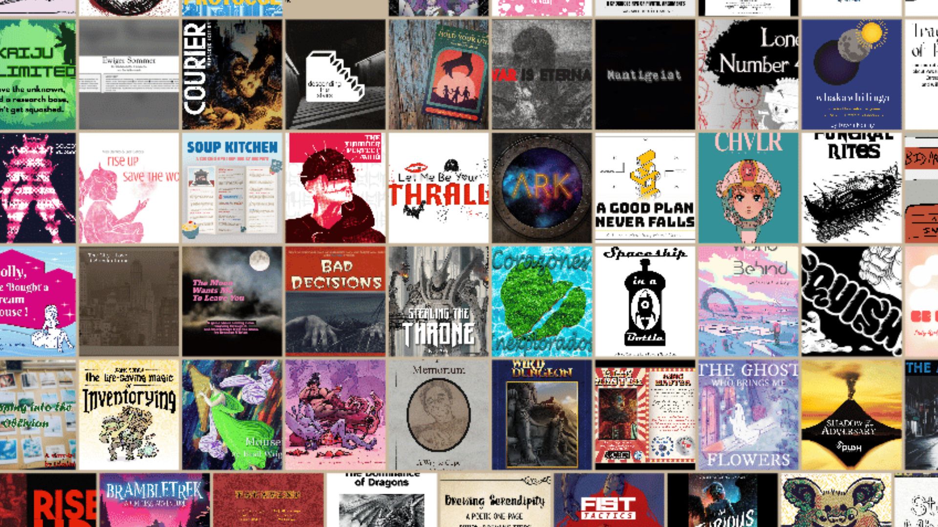 RPG Trader bundles 106 GM-less indie TTRPGs for a weekend table reset