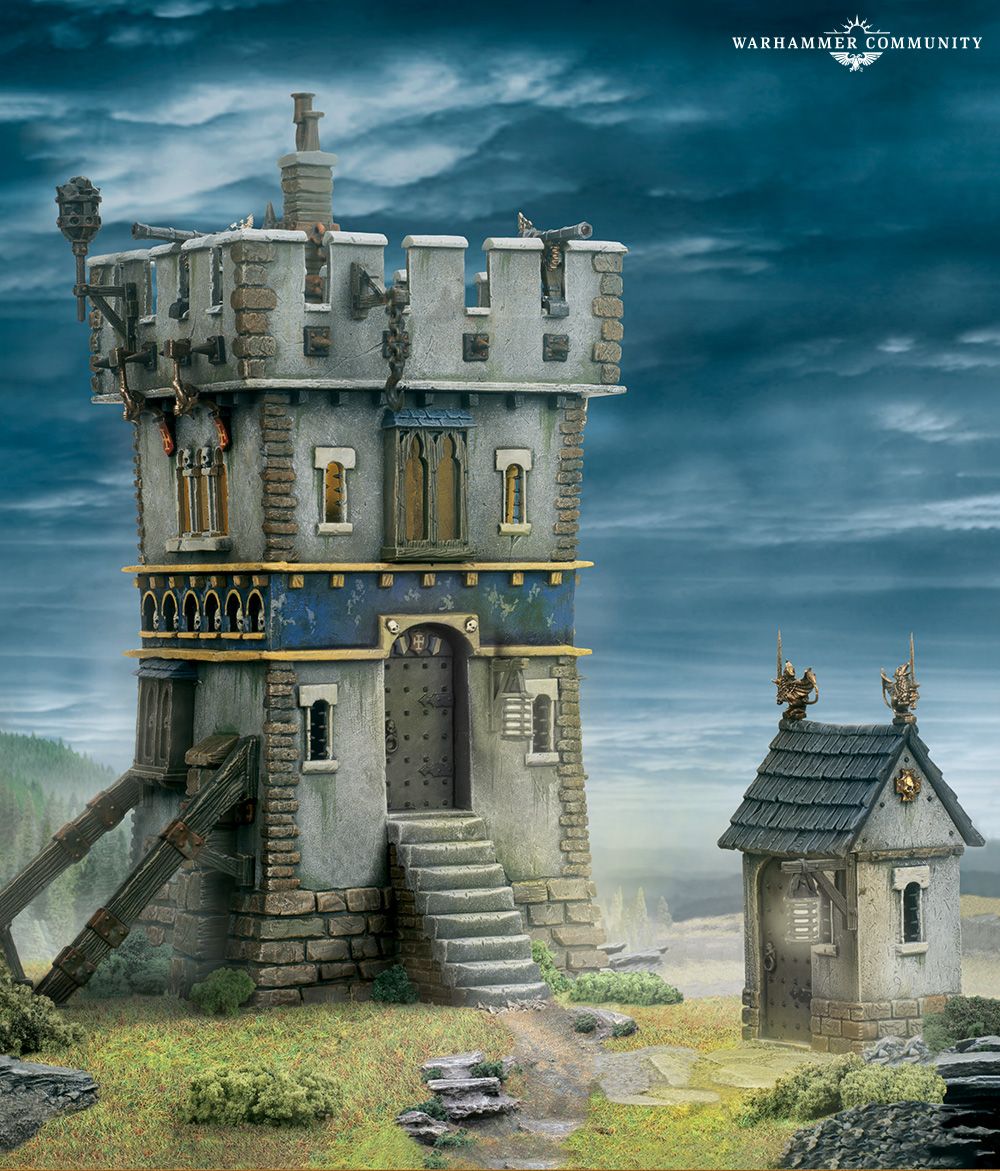 Warhammer The Old World tower scenario art
