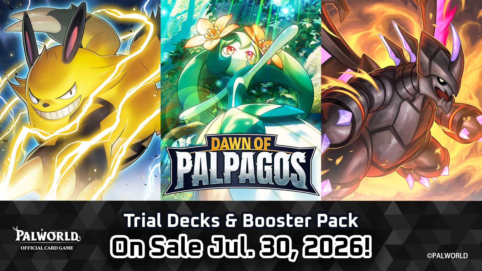 Dawn of Palpagos product image from Palworld Official Card Game