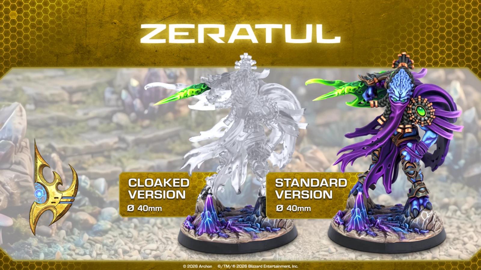 StarCraft Zeratul unit art