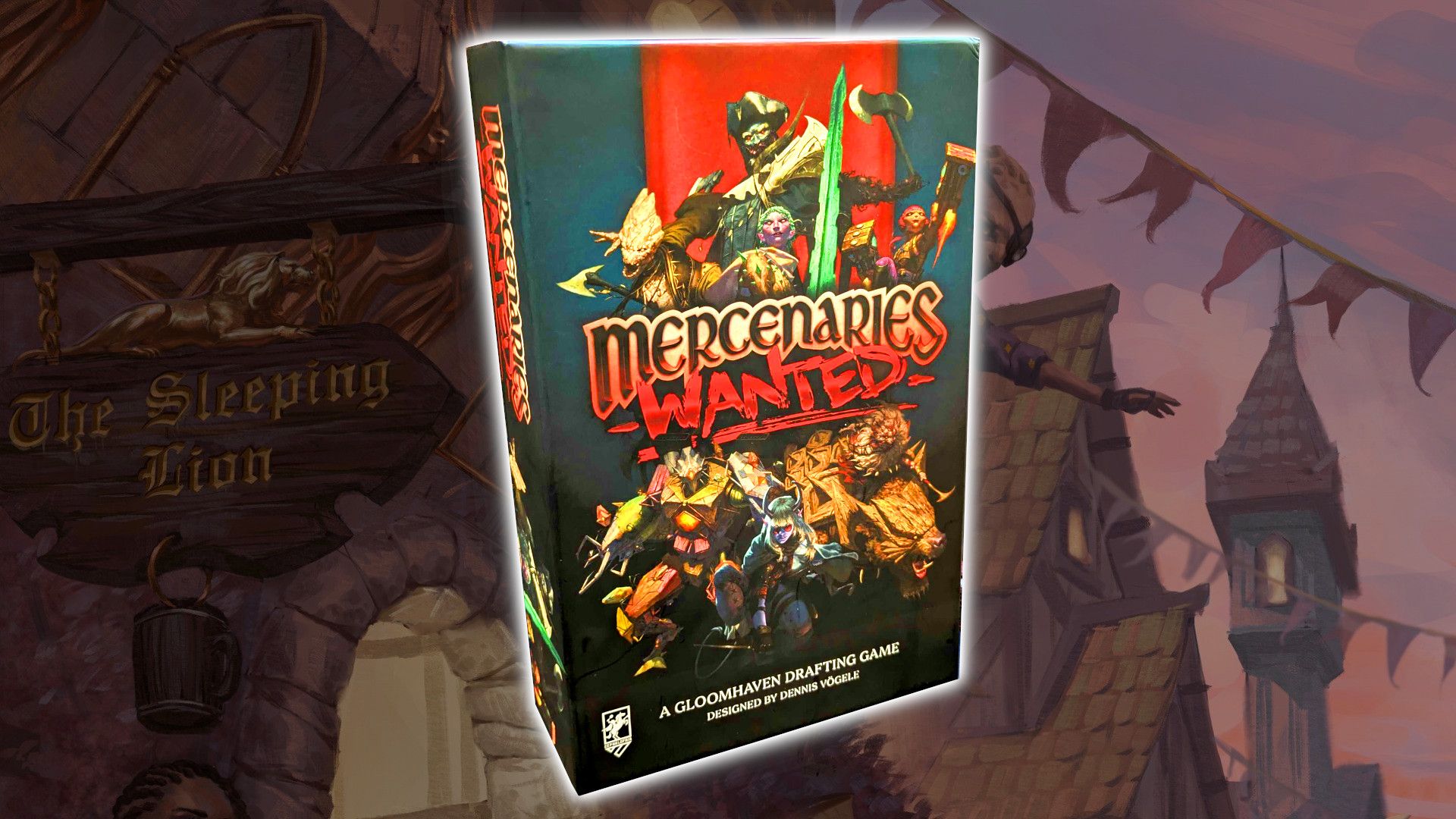 Mercenaries Wanted turns Gloomhaven into a $24.99 drafting game for shorter game nights