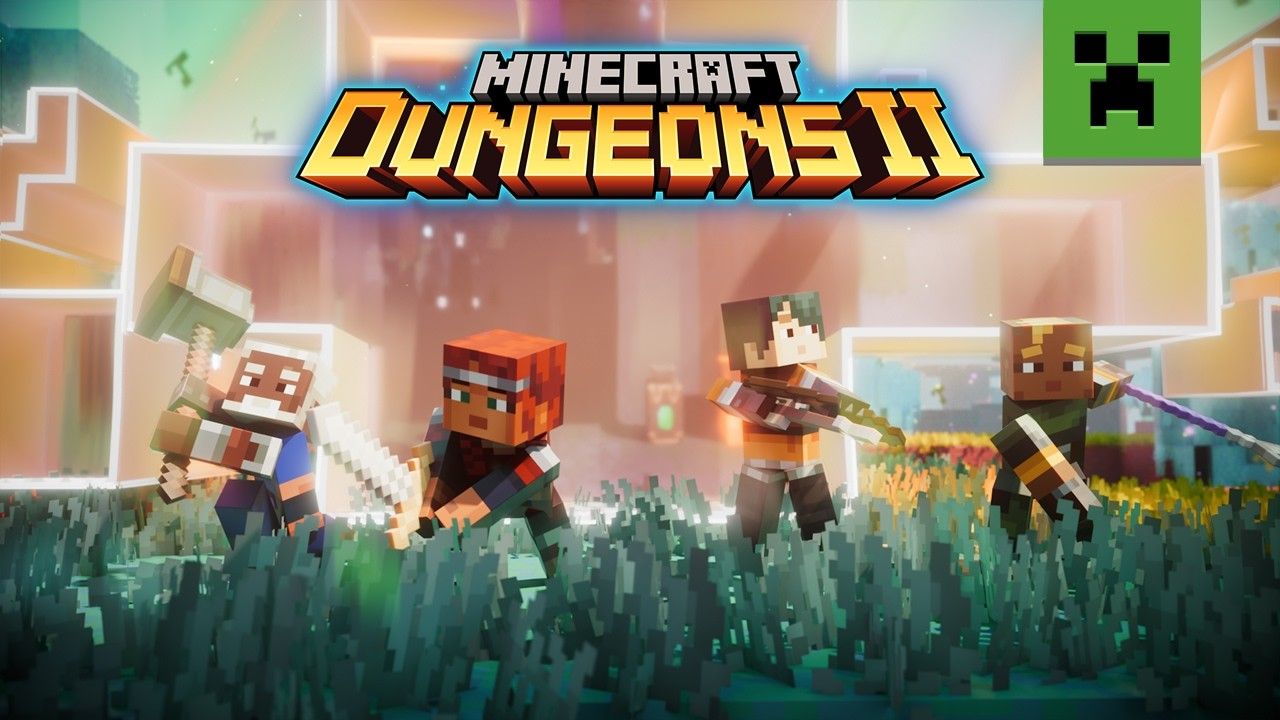 Minecraft Dungeons II gameplay trailer frame