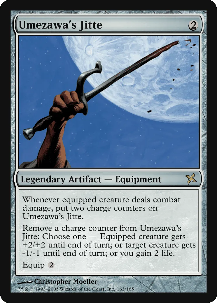 Umezawa's Jitte Magic card image from Wizards of the Coast