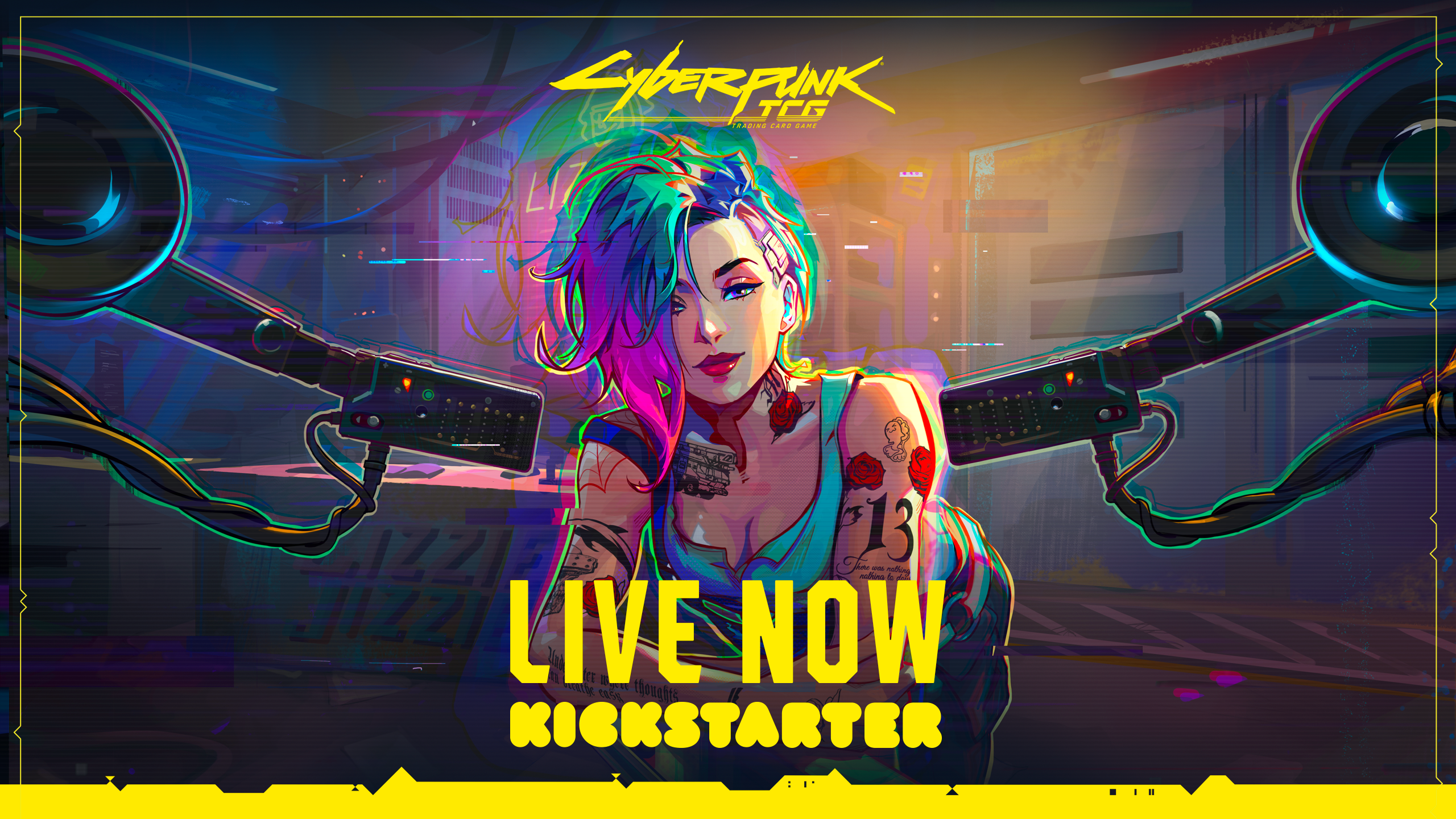 Cyberpunk TCG chooses Melee.gg for organized play after its record Kickstarter