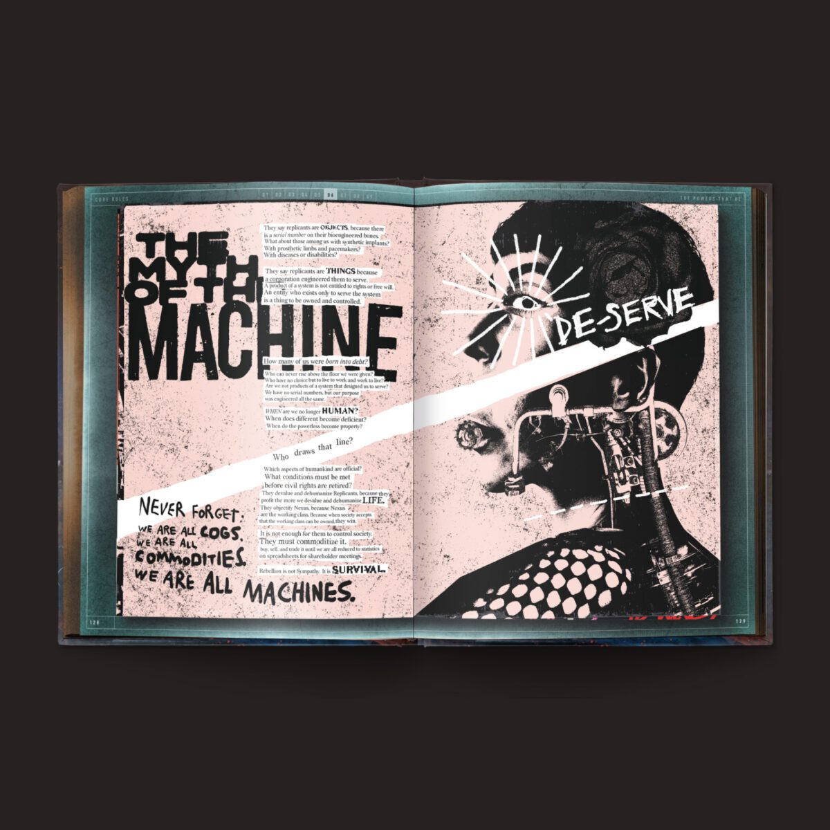 Another official Replicant Rebellion spread mockup
