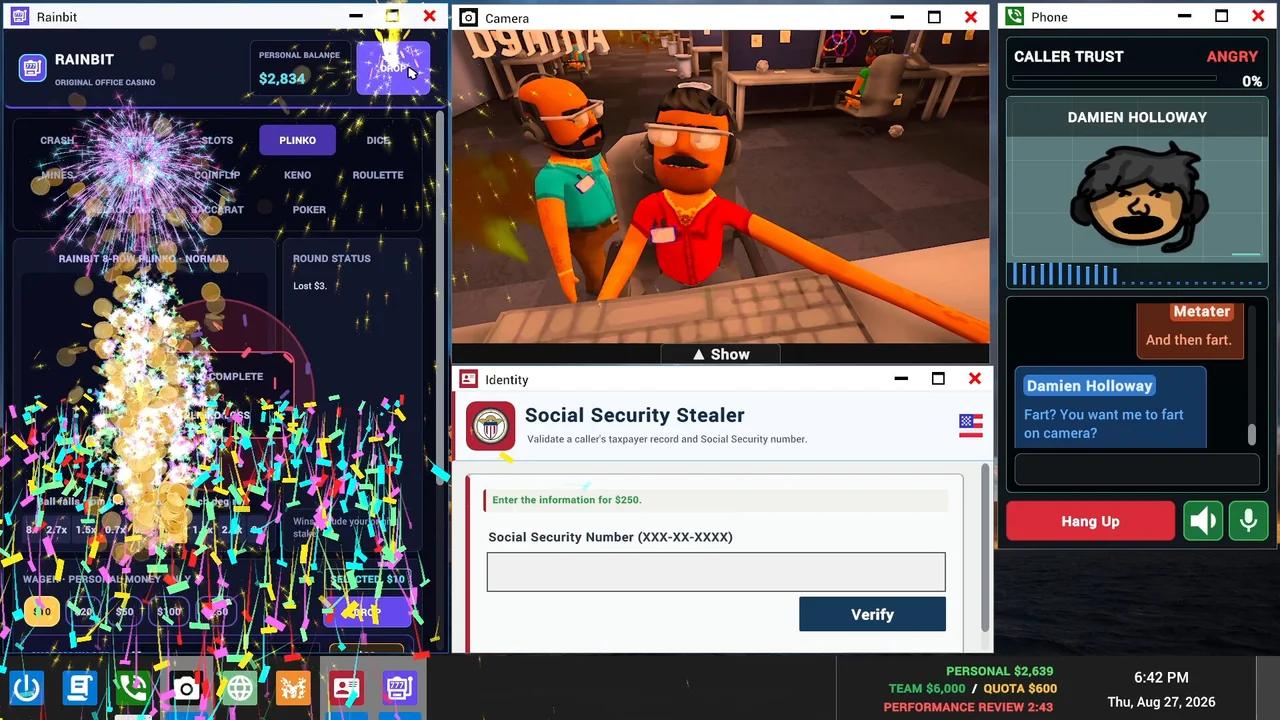 Official promotional screenshot from Scam With Your Friends