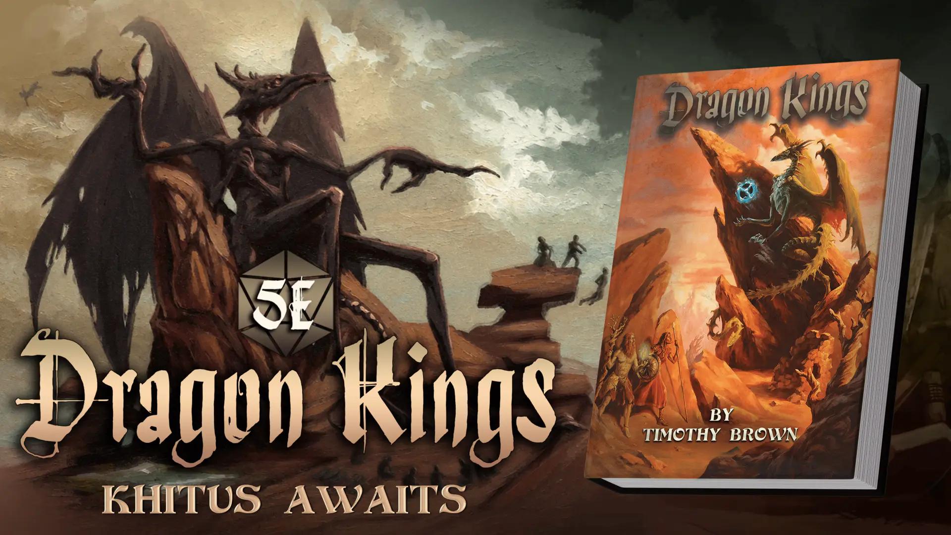 Dragon Kings reunites Dark Sun creators for a 5E-compatible Khitus return