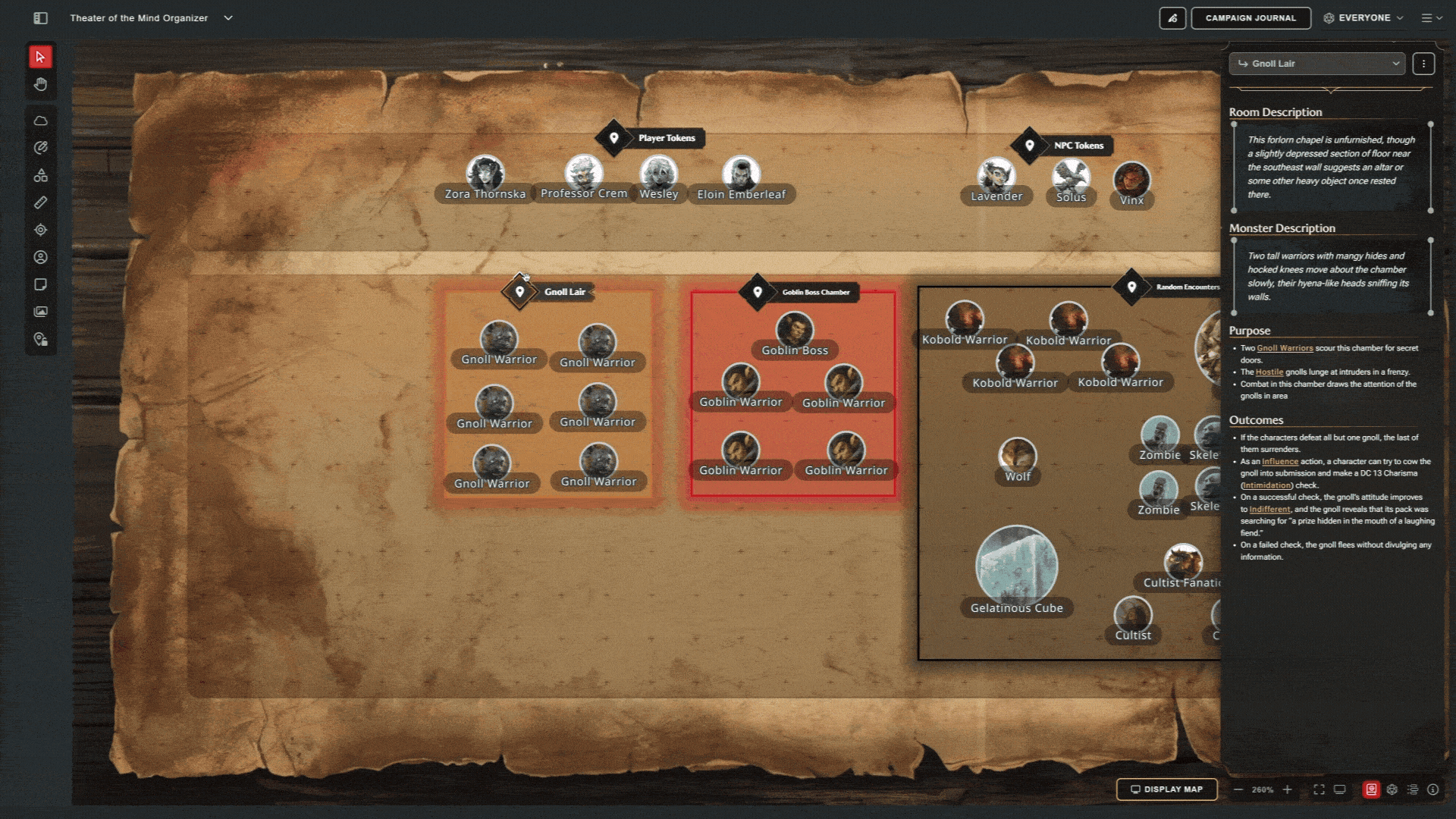 D&D Beyond mapless prep