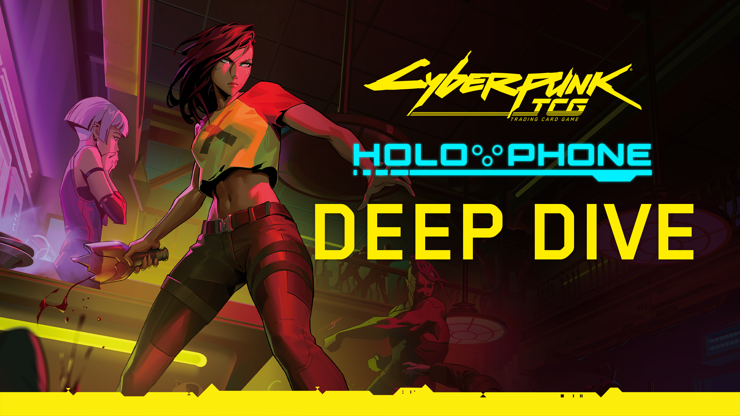 Cyberpunk TCG’s Holophone will link faction stories to organized play