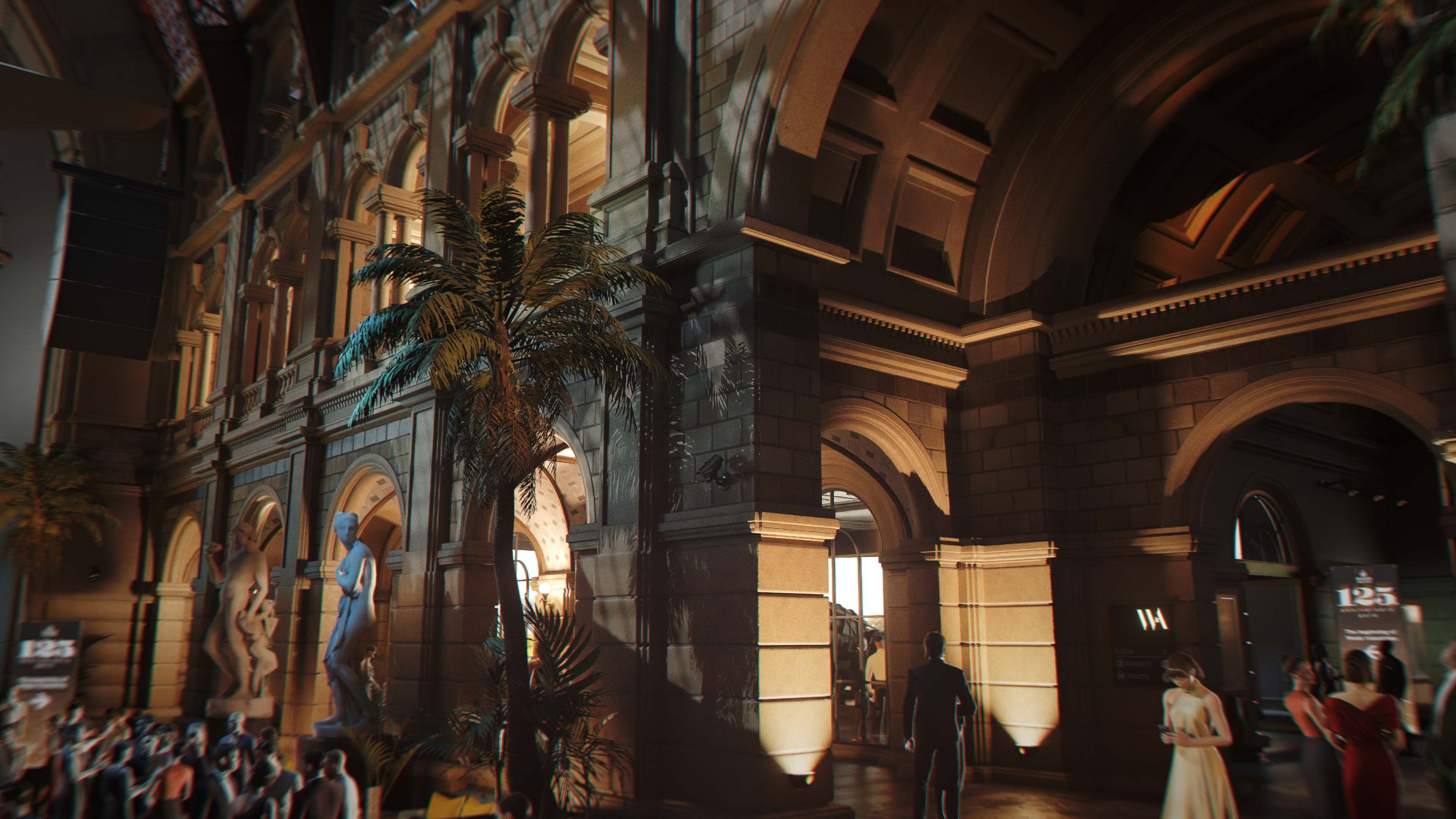 007 First Light gala event gameplay scene