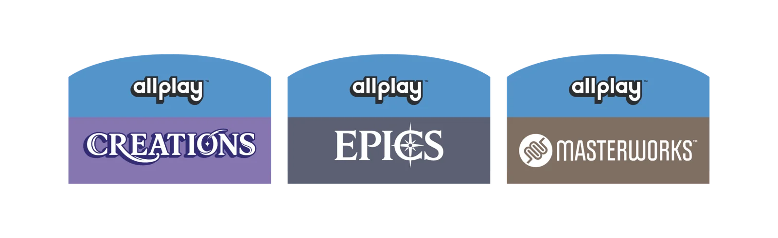 Allplay sub-brand line graphic
