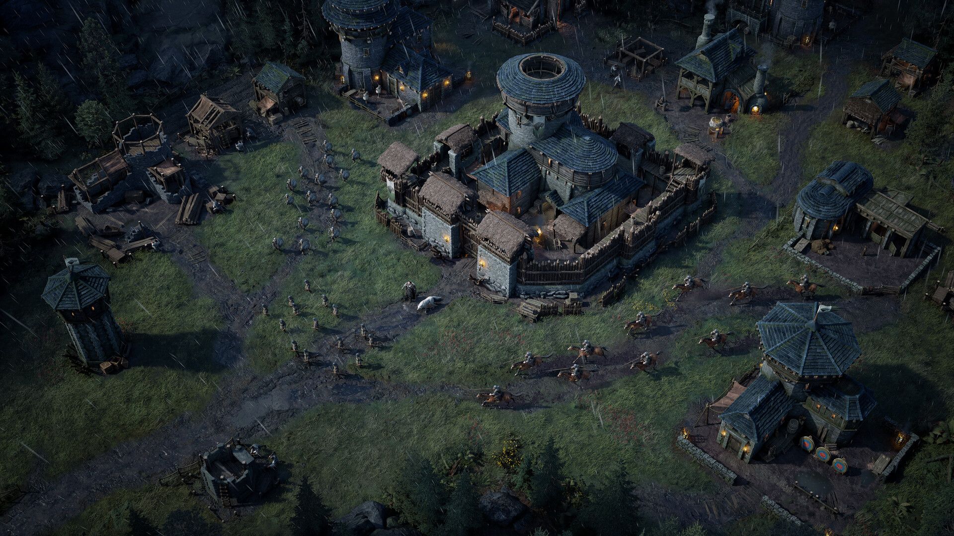 An official gameplay scene from Game of Thrones War for Westeros