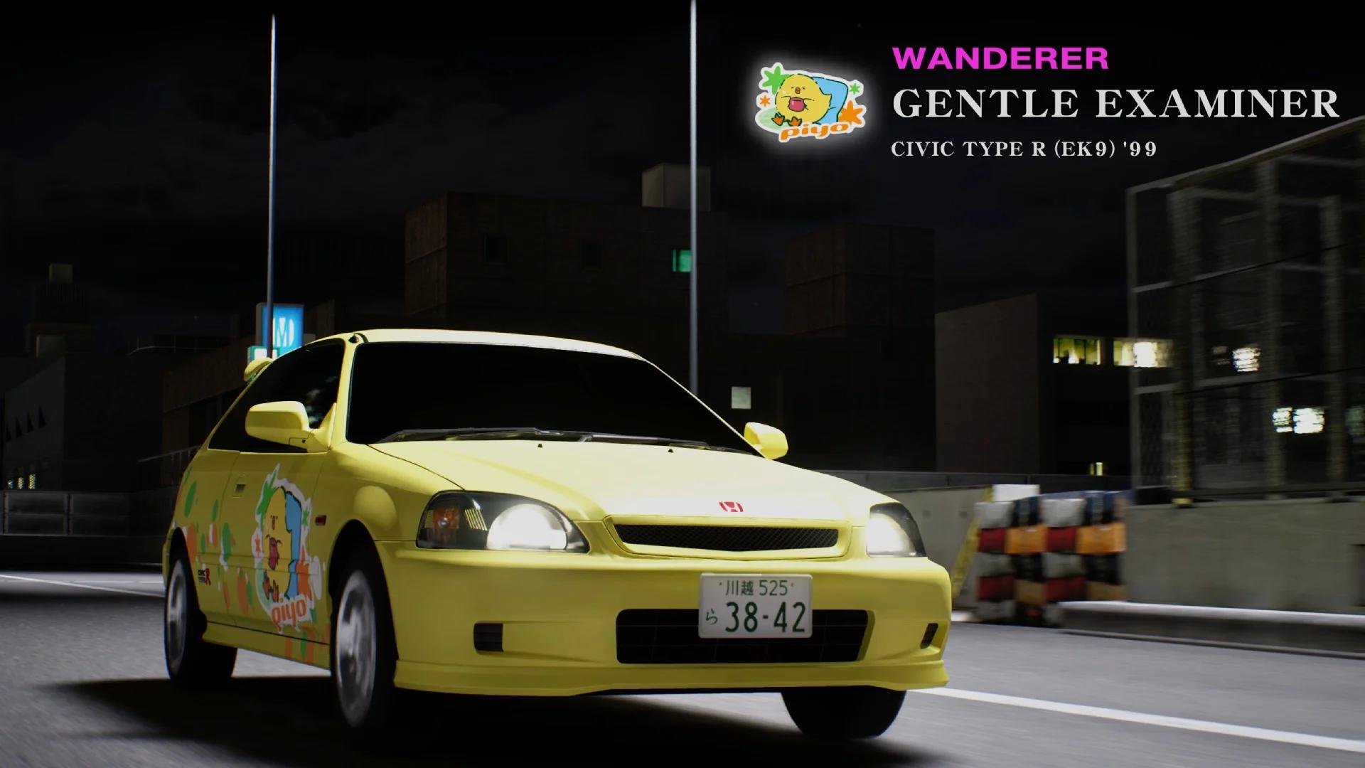 Gentle Examiner's Honda Civic in Tokyo Xtreme Racer