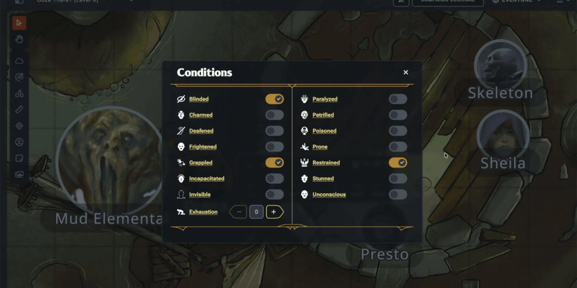 D&D Beyond Maps adds condition tracking with one sync caveat