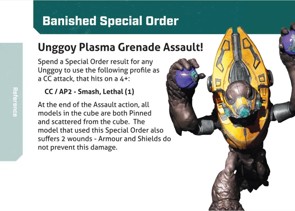 Halo: Flashpoint Banished Grunts promotional image from Mantic Games.