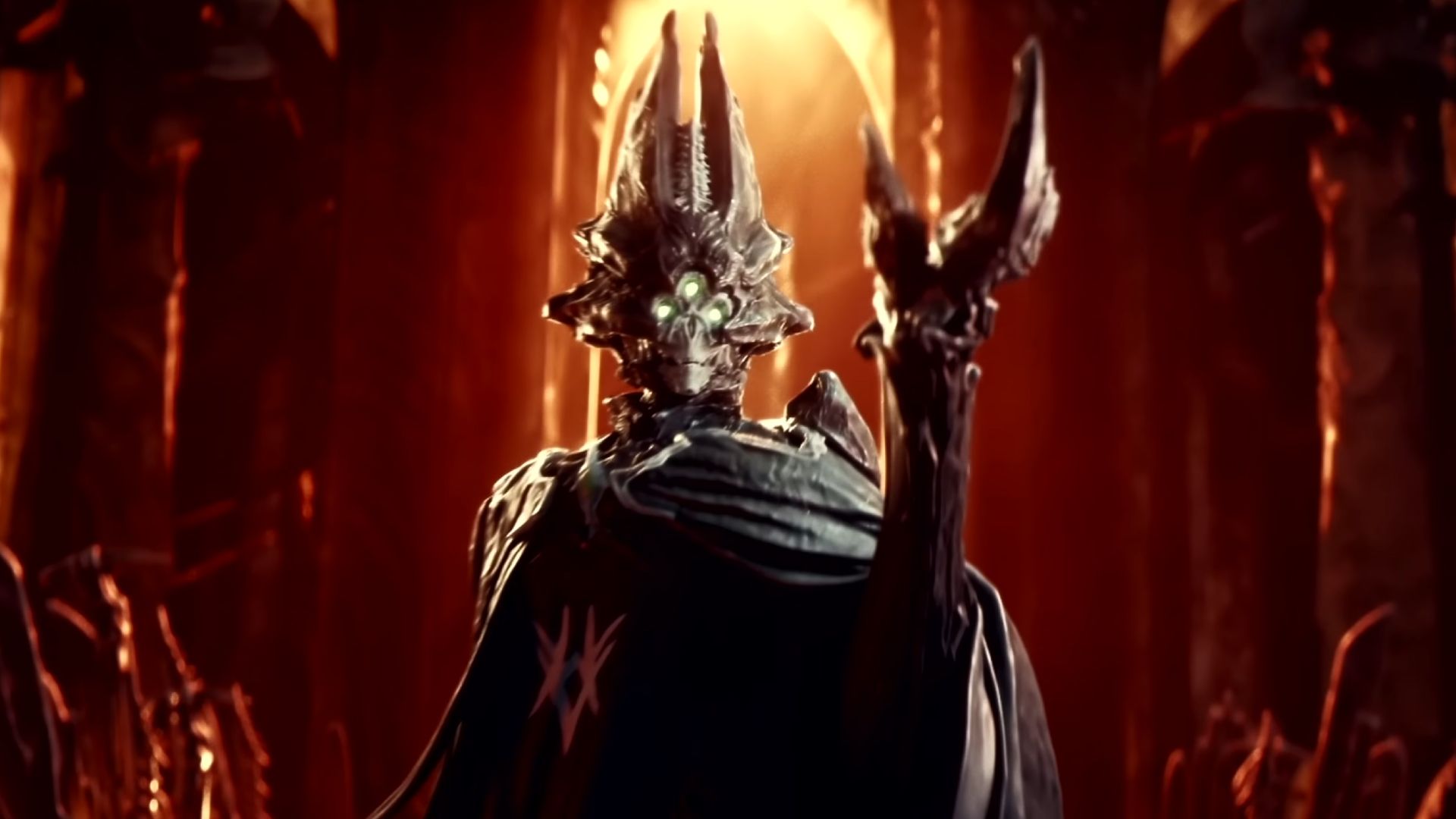 Xivu Arath in an Episode: Heresy cutscene