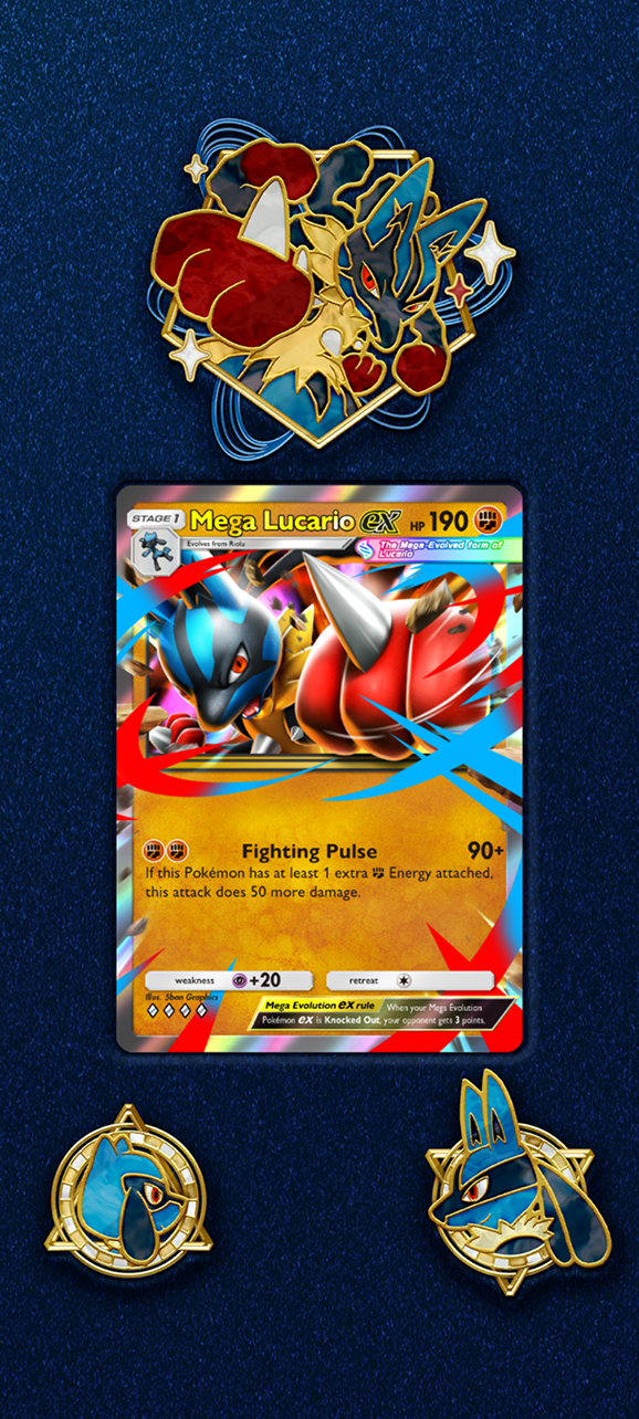 Additional Pokémon TCG Pocket Pulsing Aura cards and trainers from the official announcement