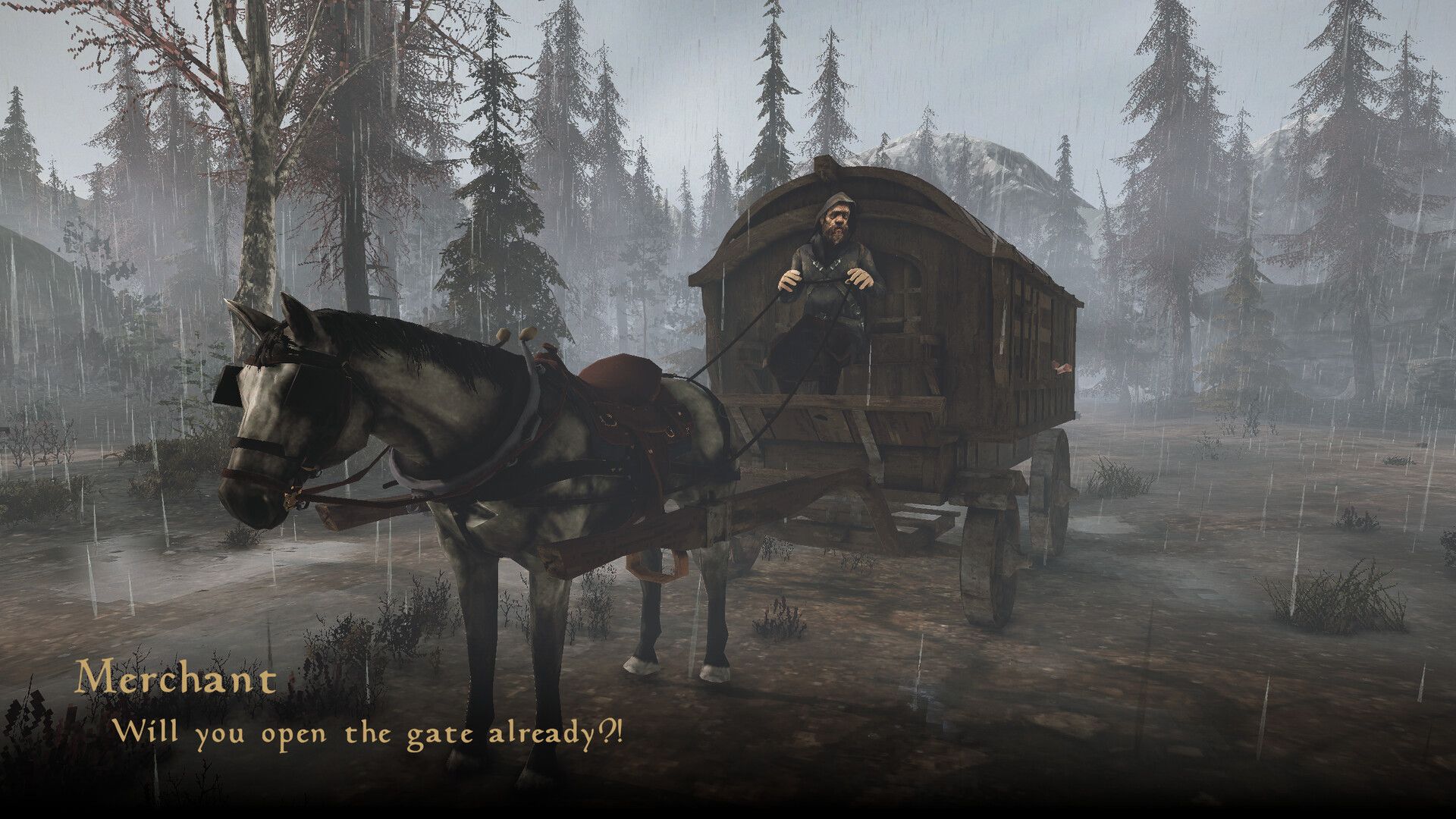 Dreadwoods Gatekeeper Steam screenshot showing the inspection game setup