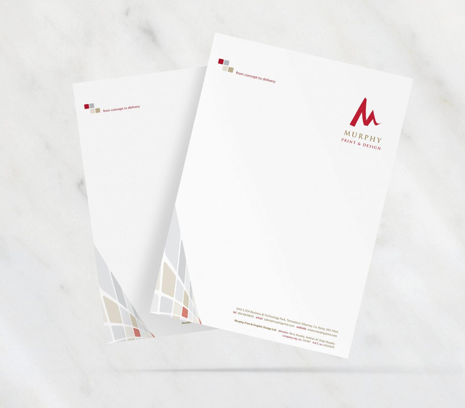 Custom Letterhead Stationery