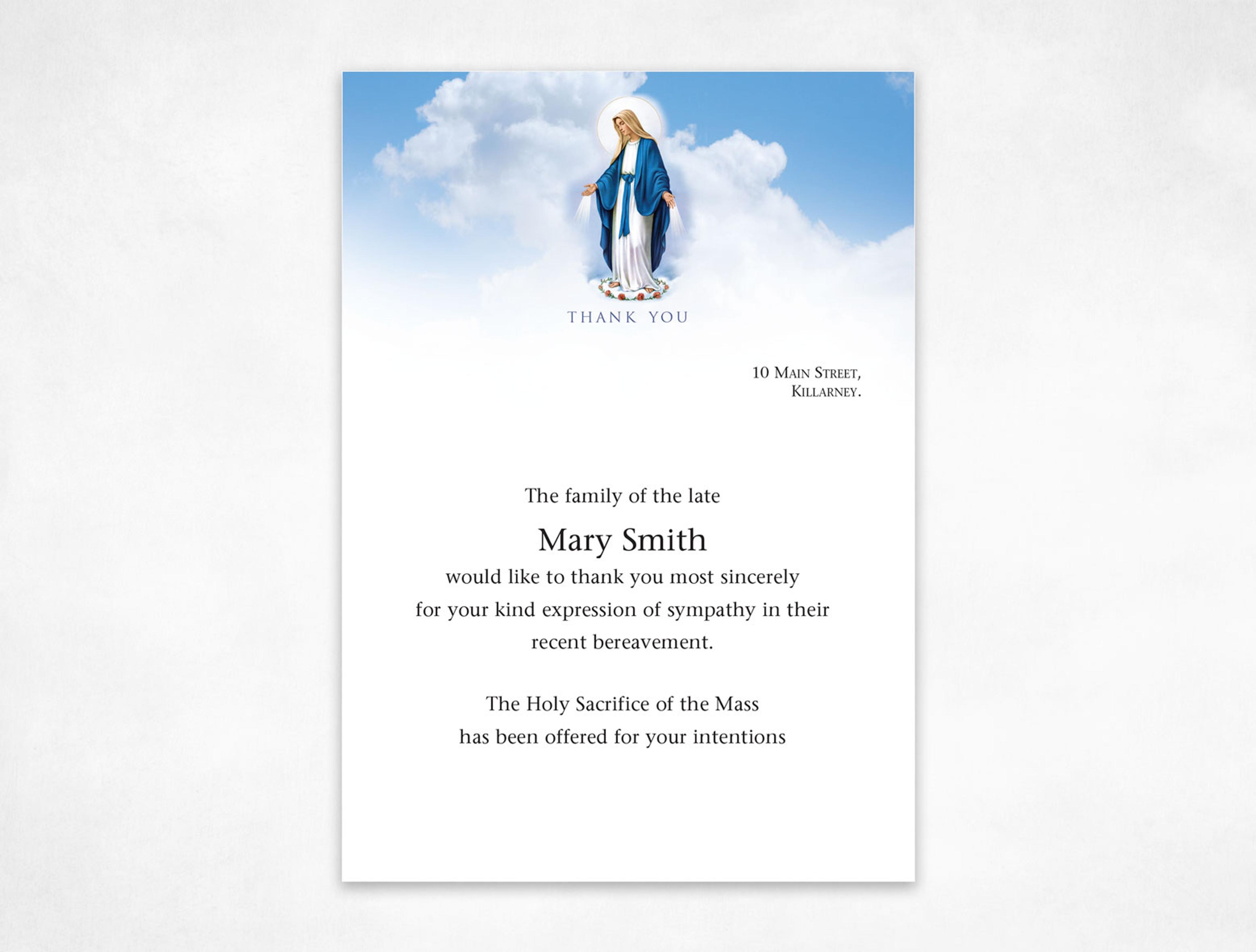 Acknowledgement Cards