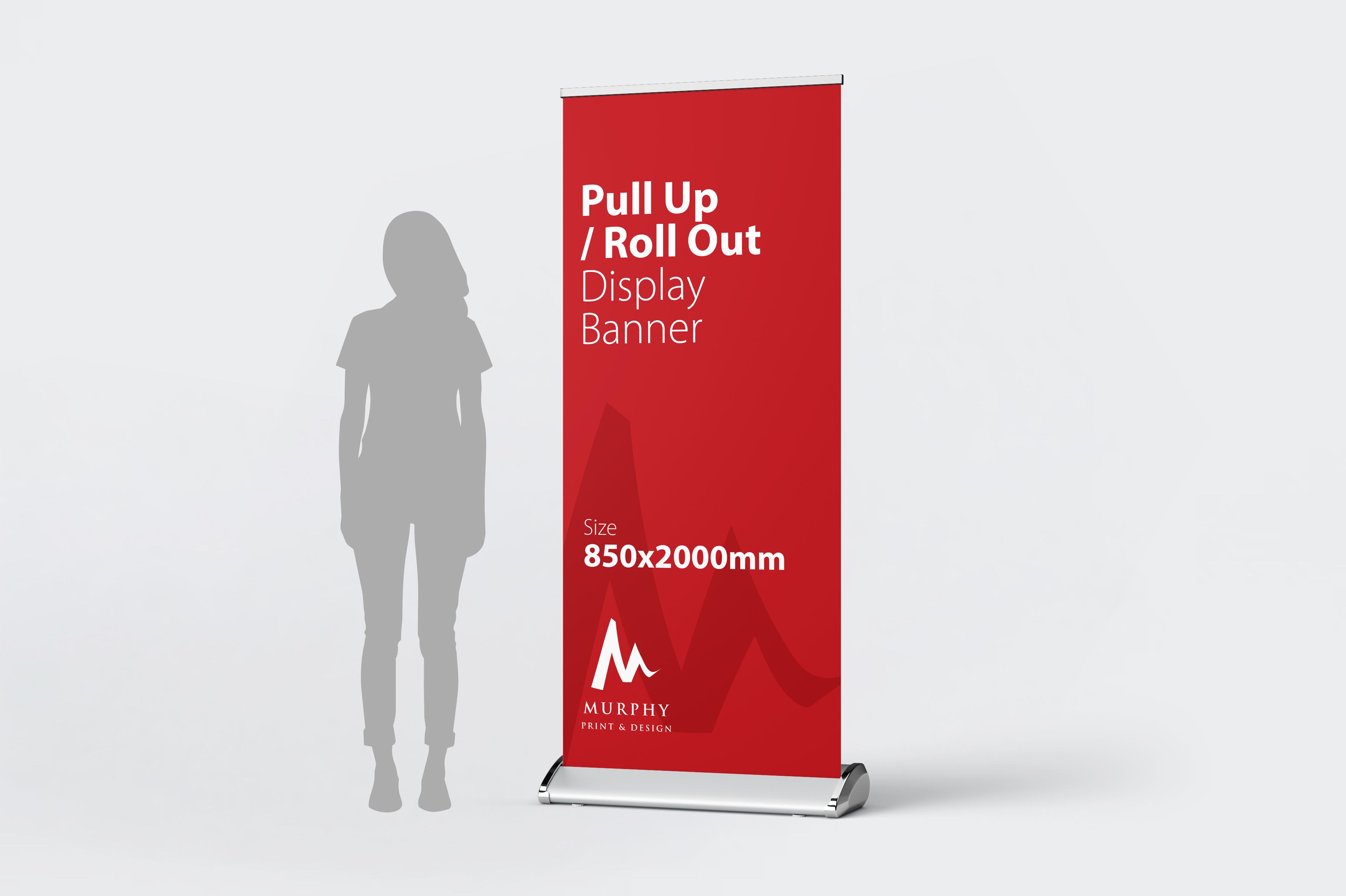 Pull Up / Roll Out Banner Display