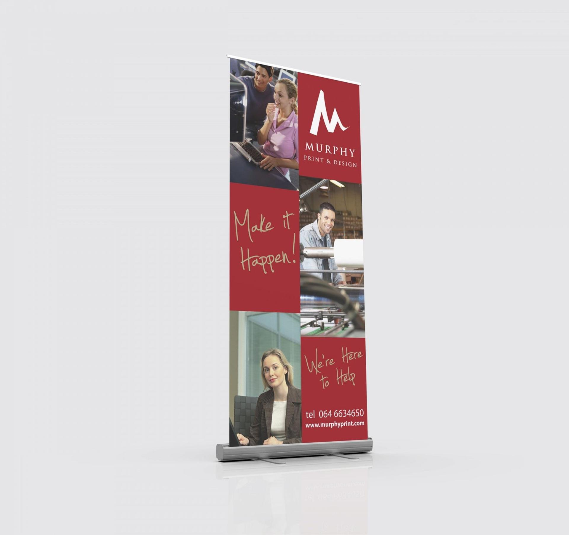 Pull Up / Roll Out Banner Display