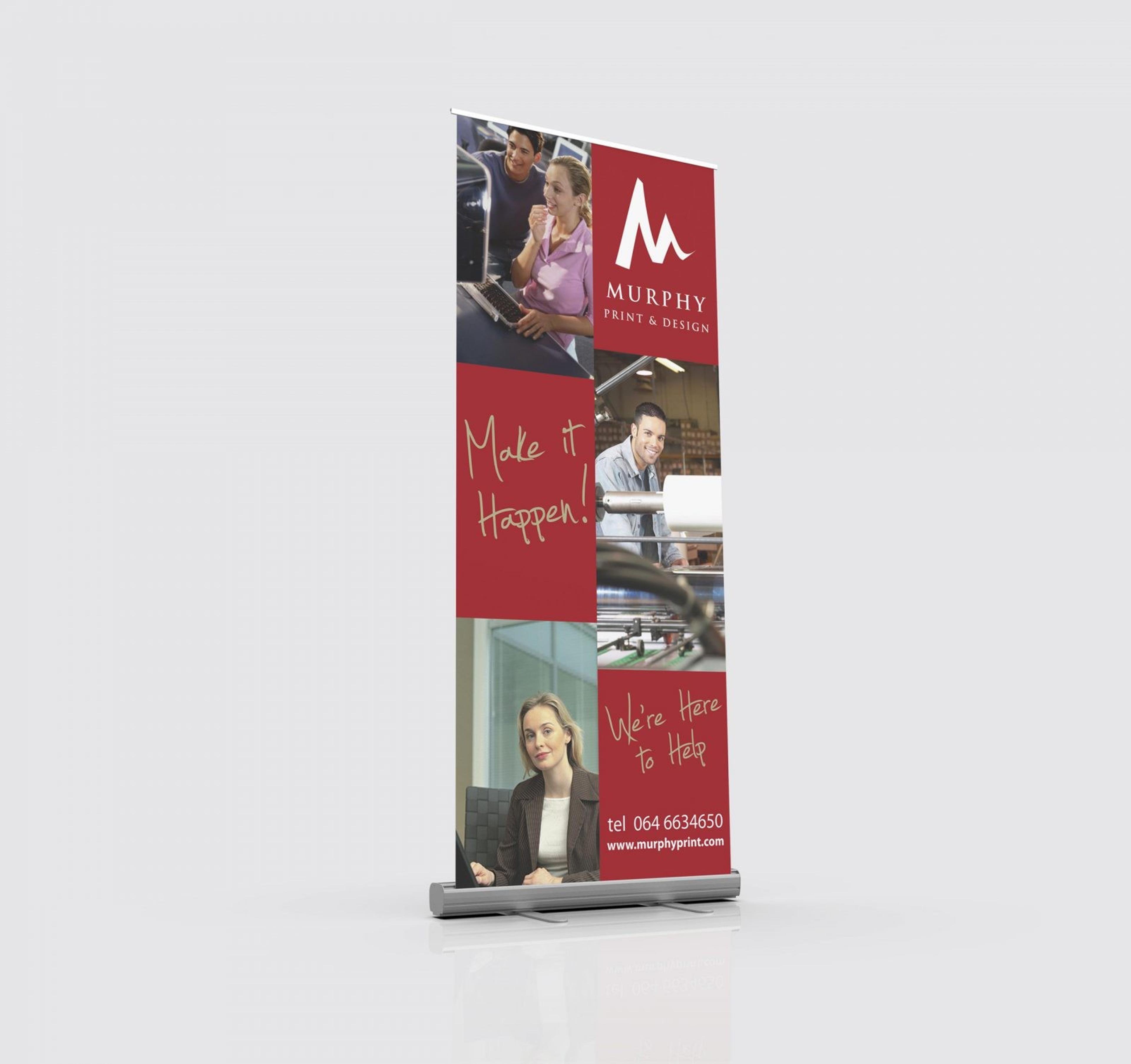 Pull Up / Roll Out Banner Display